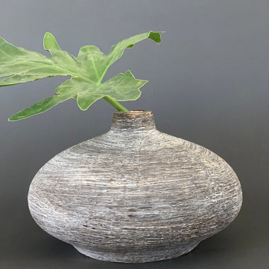 Oval Ceramic Bud Vase