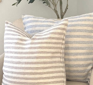 Coastal Stripe Pillow Cover