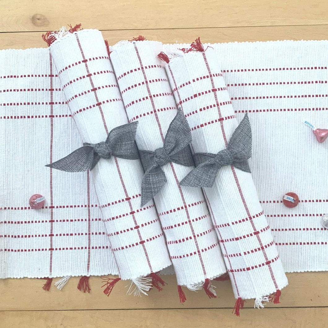 Cotton Weave Table Runner